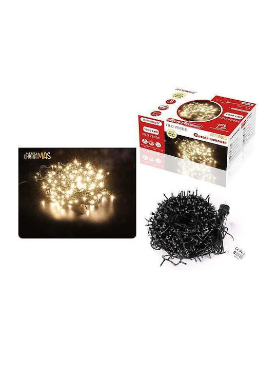 1000 Lights LED 53m. Warm White in String 1pcs