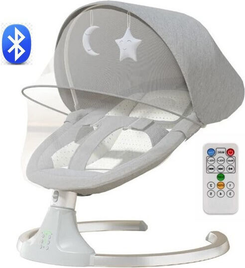 Fun Baby Elektrisch Baby Relax Schaukel mit Musik Gray