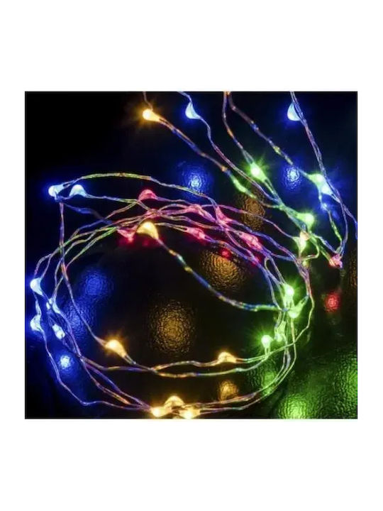 50 Luminite LED 5m. Multicolore tip Șir 1buc 50 Luminite LED 5m. Multicolore tip Șir 1buc