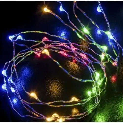 50 Светлини LED 5m. Многоцветни тип Лента 1бр