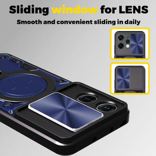 Techsuit Camguard Pro Back Cover Σιλικόνης Μαύρο (Oppo Reno 14 Pro)