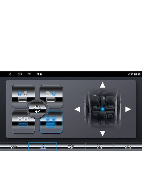 Lenovo Car Audio System for Renault Logan Dacia Duster / Logan / Sandero 2006-2012 (Bluetooth/USB/AUX/WiFi/GPS/Apple-Carplay/Android-Auto) with Touch Screen 9"
