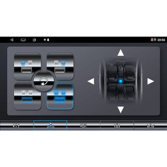 Lenovo Car Audio System for Renault Logan Dacia Duster / Logan / Sandero 2006-2012 (Bluetooth/USB/AUX/WiFi/GPS/Apple-Carplay/Android-Auto) with Touch Screen 9"