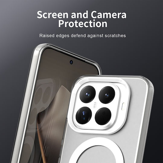 Techsuit Candycase Umschlag Rückseite Kunststoff / Silikon Weiß (Xiaomi 15T Pro)