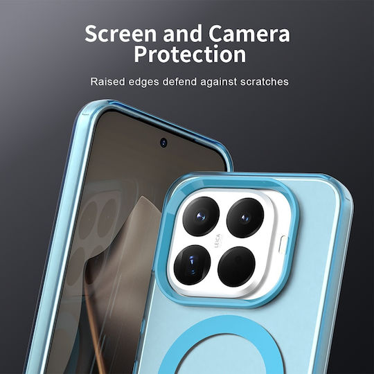 Techsuit Candycase Umschlag Rückseite Kunststoff / Silikon Blau (Xiaomi 15T Pro)
