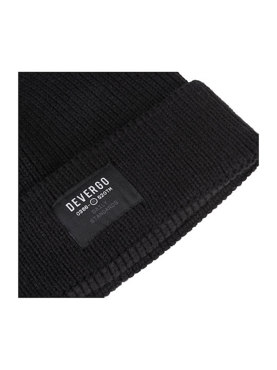 Beanie Unisex Beanie Gestrickt in Schwarz Farbe