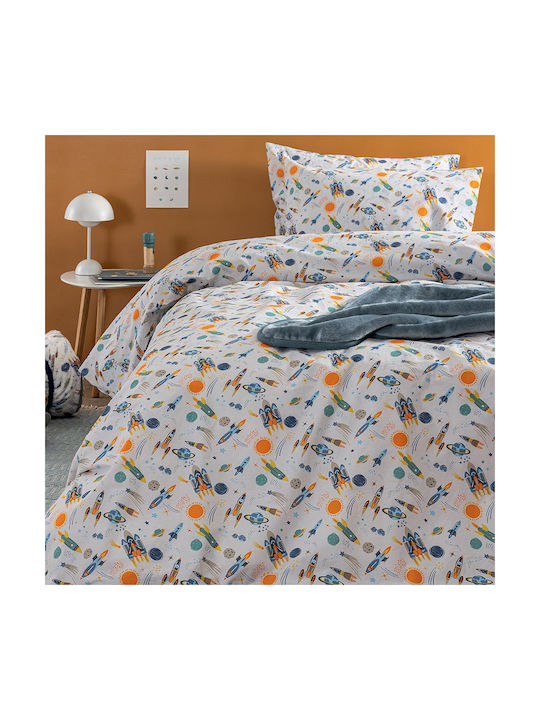 Palamaiki My Kingdom Baby Sheets Set Crib Cotton Fitted Multicolored 70x140cm