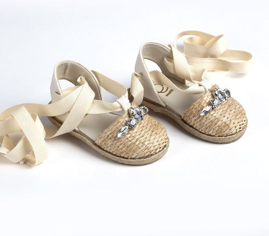Ever Kid Christening Espadrilles Beige