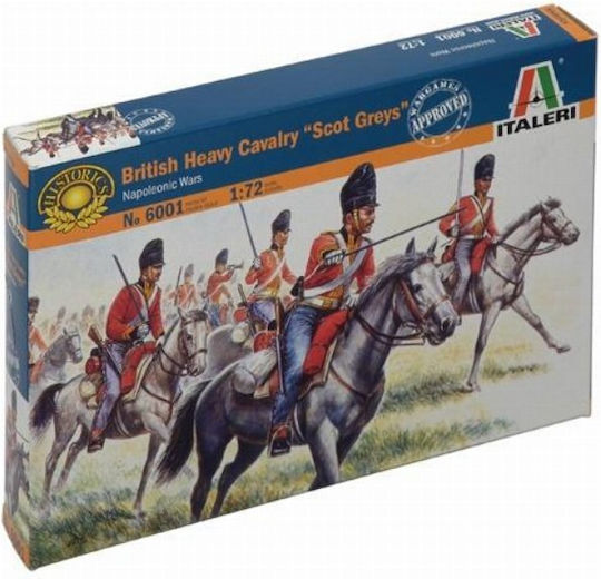 Italeri Model Figures British Heavy Cavalry "Scot Greys" 1:72 No.6001