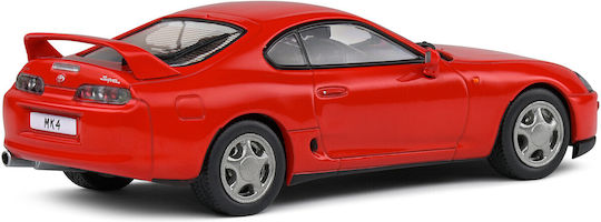 Solido Toyota Supra Φιγούρα Μοντελισμού Αυτοκίνητο Κόκκινη σε Κλίμακα 1:43