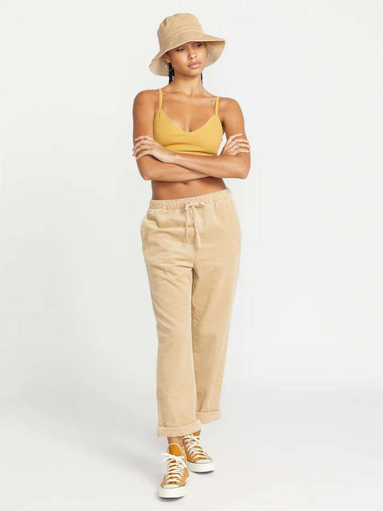 Stone Street Pant Γυναικείο Υφασμάτινο Παντελόνι Γκρι