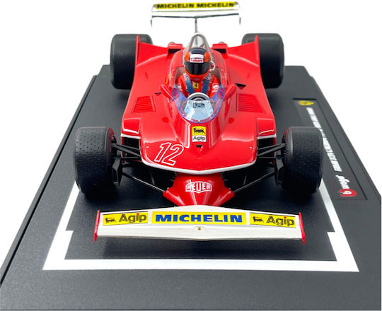 Formula 1 Ferrari Ferrari 312 T4 G Villeneuve #12 Câștigător Africa de Sud Gp 1979 Scara 1/18 Model Diecast