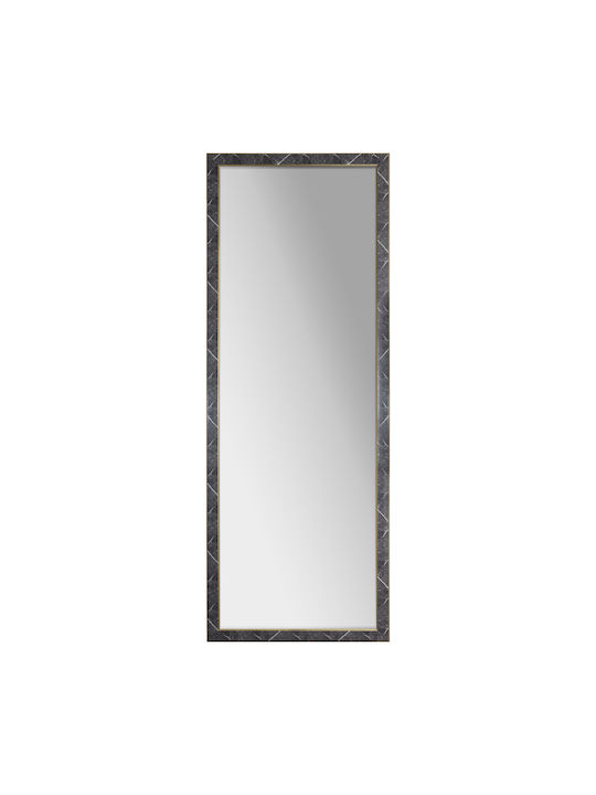 A-s Marble Καθρέπτης με Πλαστικό Πλαίσιο 126x35cm