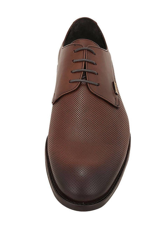 Leder Herrenschuhe Tabac Braun