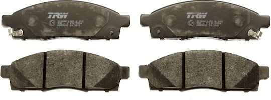 Set Plăcuțe De Frână Auto Fata Trw Automotive Înălțime 50,5mm Lățime 155,4mm Grosime 17,0mm Nissan Nv200/Evalia 1.5d/1.6 02.10