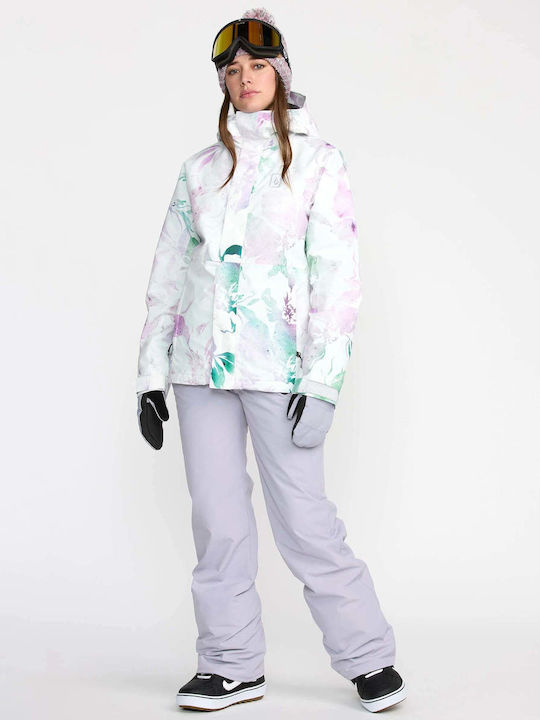 Volcom Bolt Insulated Women's Ski & Snowboard Jacket White H0452609-WHT