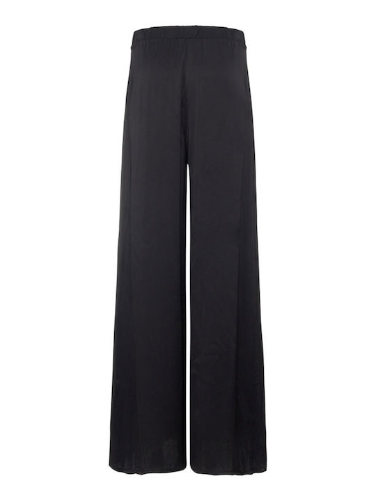 Women's Fabric Trousers Black
