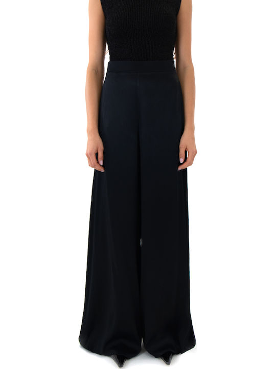 Women's Fabric Trousers Black