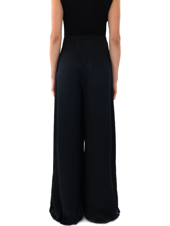 Women's Fabric Trousers Black