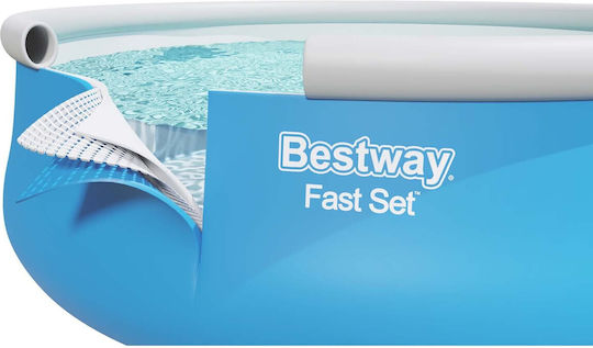Bestway Piscină Rotundă 1880lt Gonflabilă 244x61cm Albastră