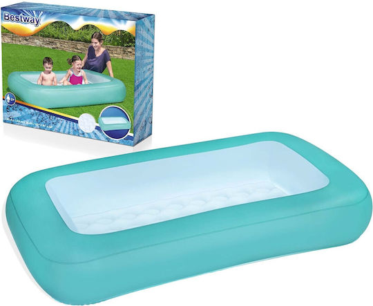 Bestway Children's Swimming Pool 102lt Inflatable 165x104x25cm Blue