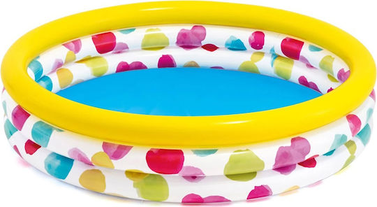 Intex Cool Dots Παιδική Στρογγυλή Πισίνα 581lt Φουσκωτή Cool Dots