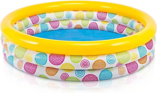 Intex Cool Dots Παιδική Στρογγυλή Πισίνα 581lt Φουσκωτή Cool Dots