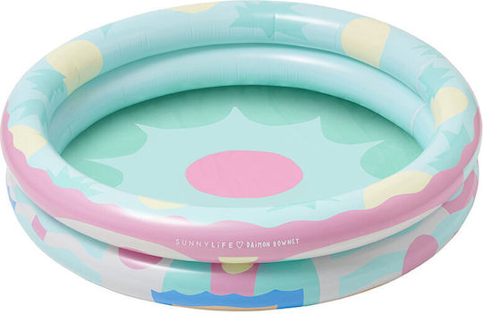 Sunnylife Miami Παιδική Στρογγυλή Πισίνα PVC Φουσκωτή 150x39εκ. Μπλε