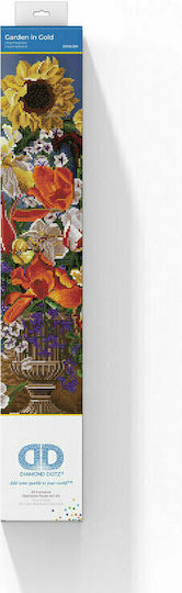 Diamond Dotz Диамантено Гоблене Diamond Dotz Букет Цветя Градина Златен 60x80cm Dd13029
