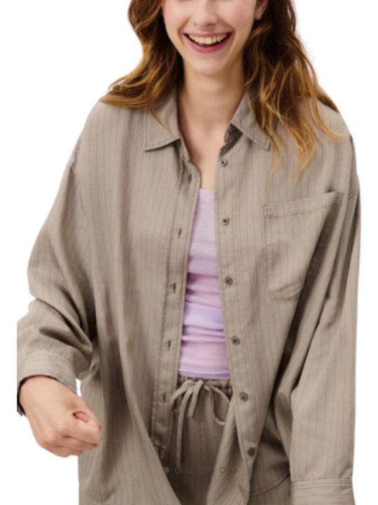 Women's Long Sleeve Shirt Gray