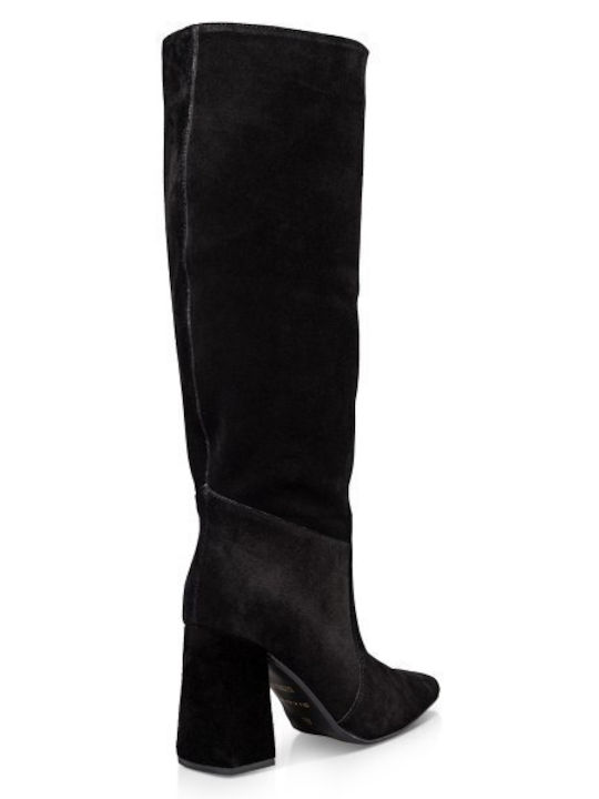 Synthetic Leather Women's Boots Black