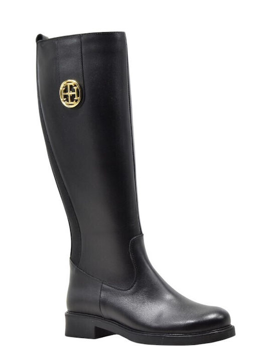 Leather Women's Boots Black