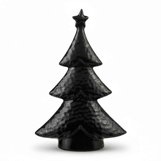 Christmas Decorative Ceramic Tree 24cm Black