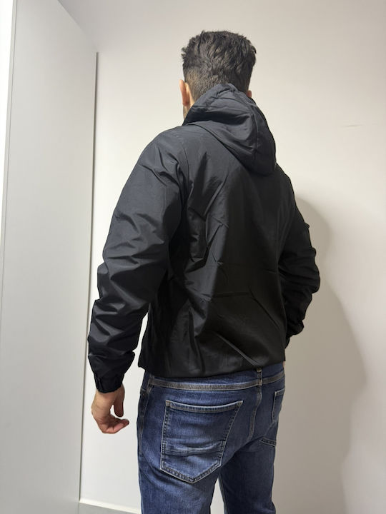Jacke Winddicht Tricolor Green