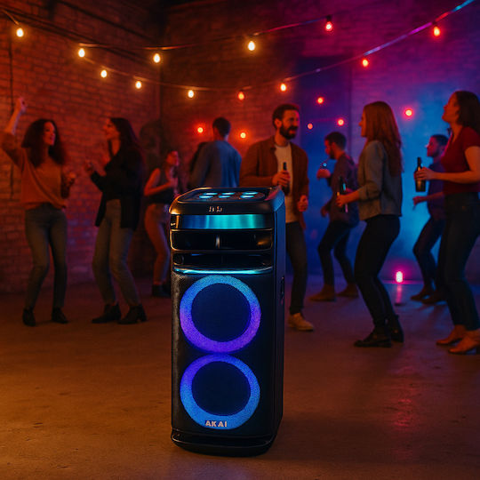 Akai Proffesional Тонколона Party Speaker 1200 Черна