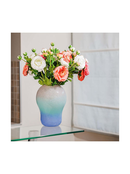 Koart Decorative Vase Zefi Blue