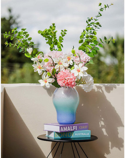 Koart Decorative Vase Zefi Blue