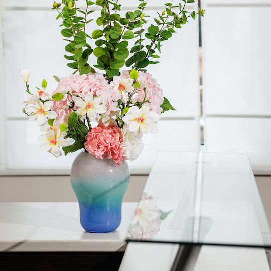Koart Decorative Vase Zefi Blue