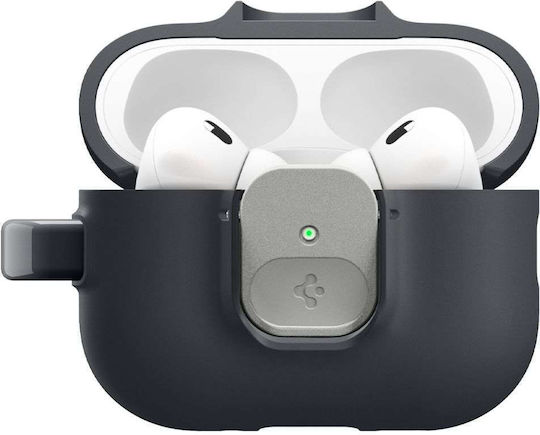 Spigen Nano Pop Θήκη Σιλικόνης σε Μαύρο χρώμα για Apple AirPods Pro 3