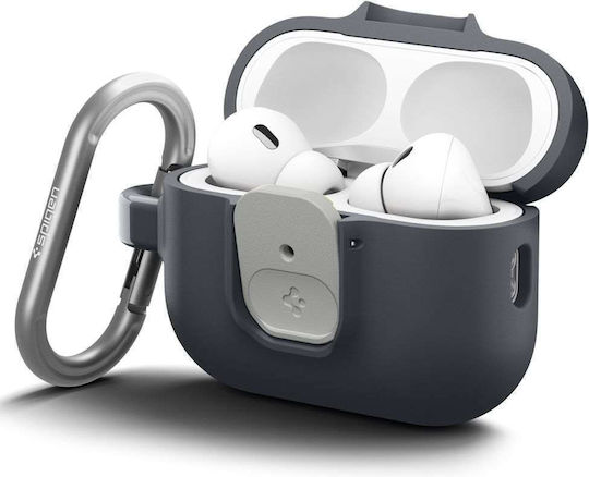 Spigen Nano Pop Θήκη Σιλικόνης σε Μαύρο χρώμα για Apple AirPods Pro 3