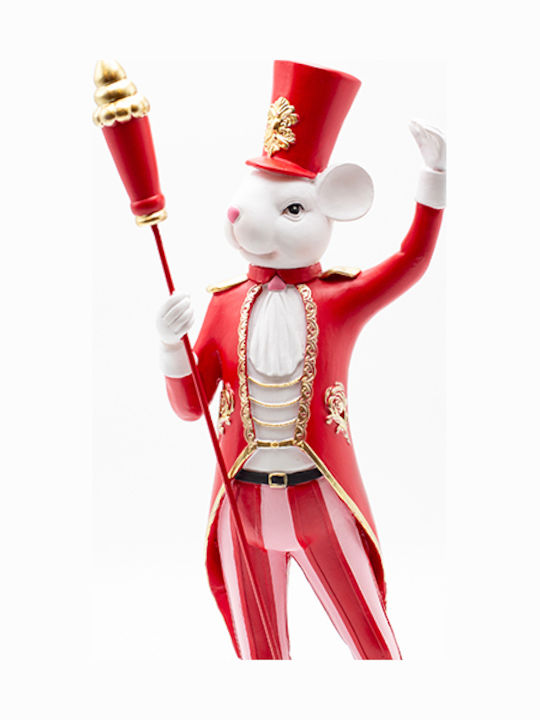 Eurolamp Polyresin Christmas Nutcracker 40.2cm Red