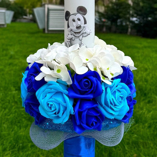Velve Lumânare de Botez cu tema Mickey