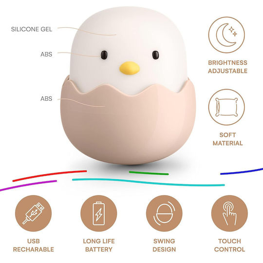 Lumini LED Lampă decorativă pentru copii Atingere Multicolor