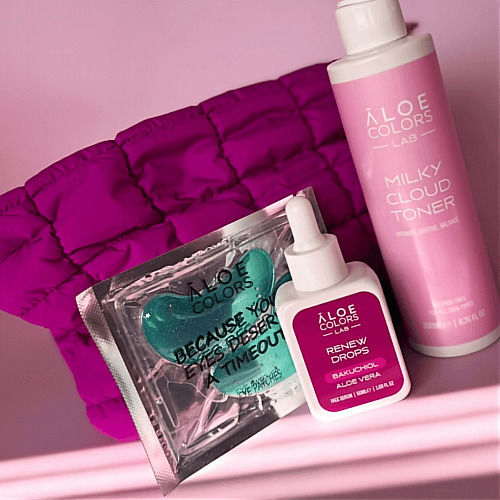 Aloe Colors Renew Skincare Hautpflegeset fr Anti-Aging 2Stck | Skroutz  Germany