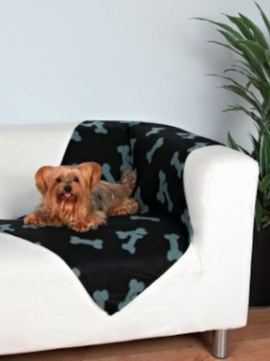 Trixie Fleece Blanket Blanket Dog Black 100x70cm