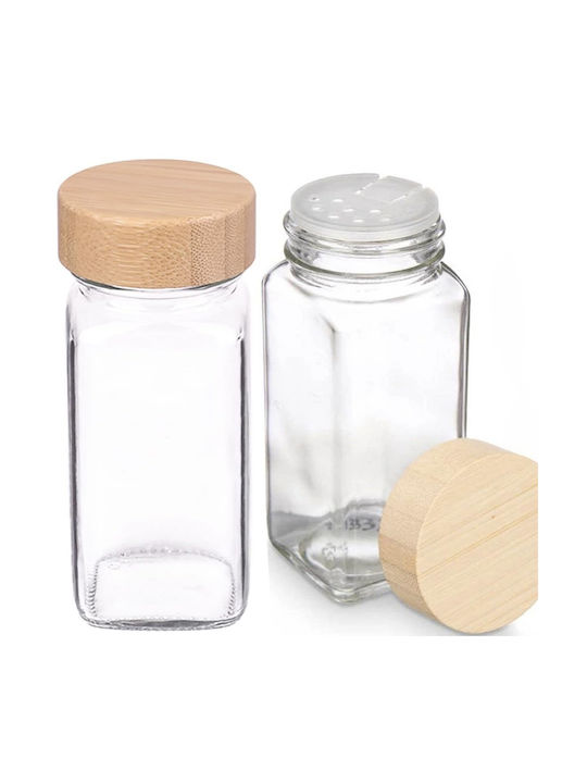 Salt and Pepper Set Wooden 2pcs