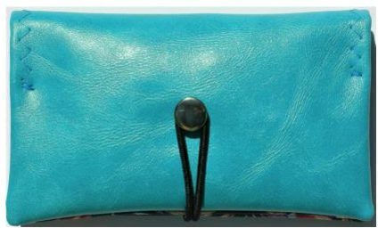 Simona Tobacco Pouch With Snap Closure SKY tobacco pouch