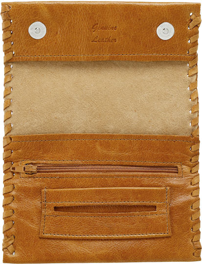 MR Leather Tobacco Pouch Mr Desire With Snap Closure