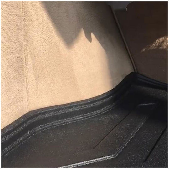 Umbrella Kofferraummatten 1Stück aus Gummi für Volkswagen Jetta 2005-2011 Schwarz