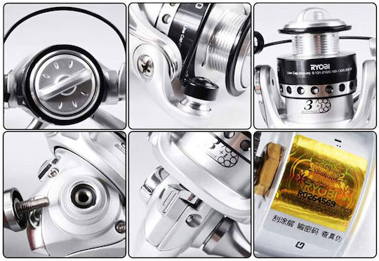 Ryobi Smap Mini BS Fischrolle für Bolognese / Matchangeln 800